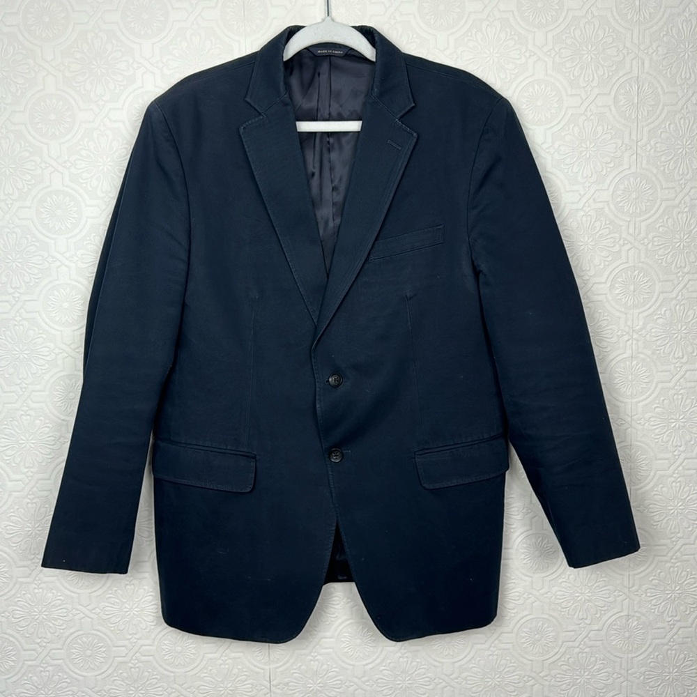 Banana Republic Navy Blue Men's Sport Coat Blazer